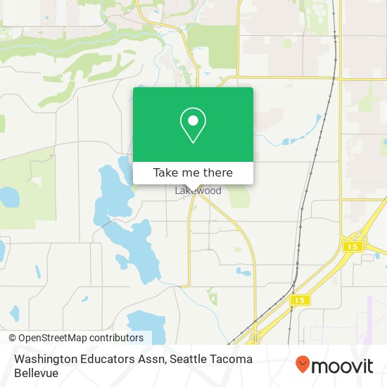 Washington Educators Assn map