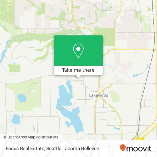 Focus Real Estate map