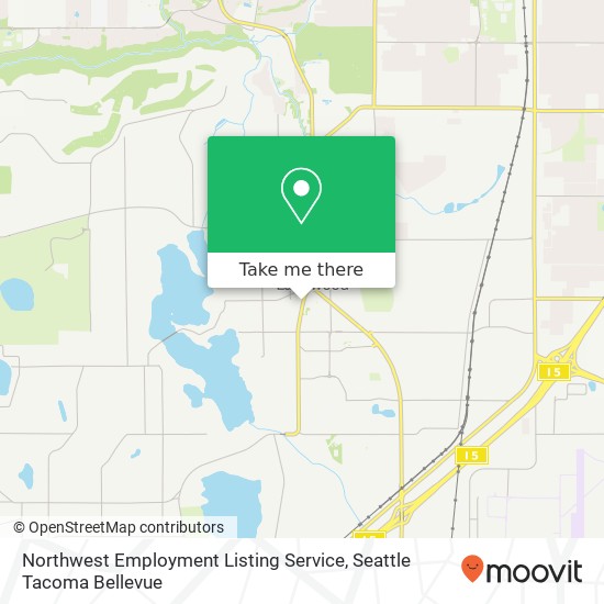 Northwest Employment Listing Service map