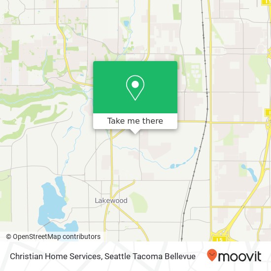 Christian Home Services map