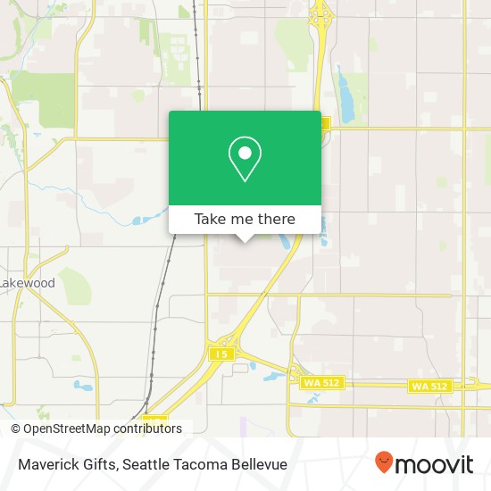 Mapa de Maverick Gifts