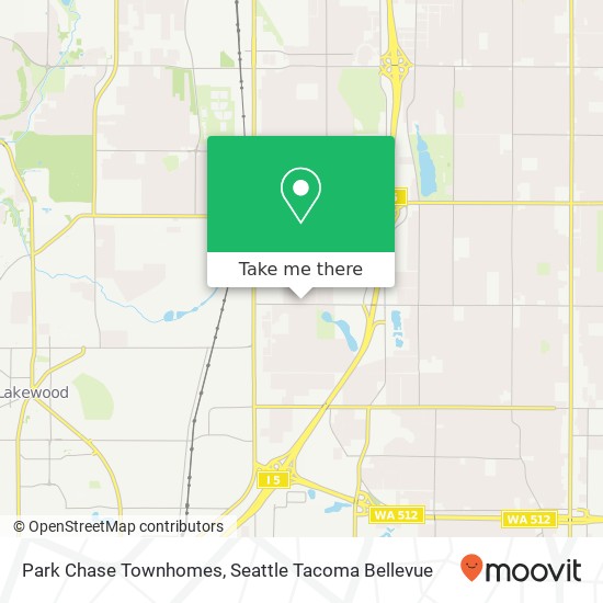 Park Chase Townhomes map