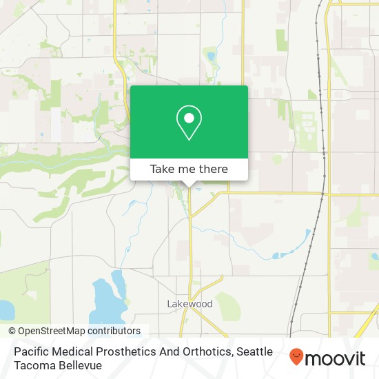 Pacific Medical Prosthetics And Orthotics map