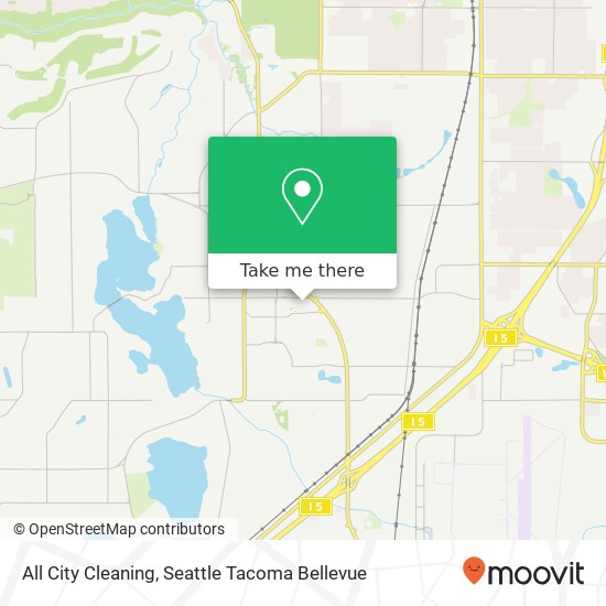 All City Cleaning map