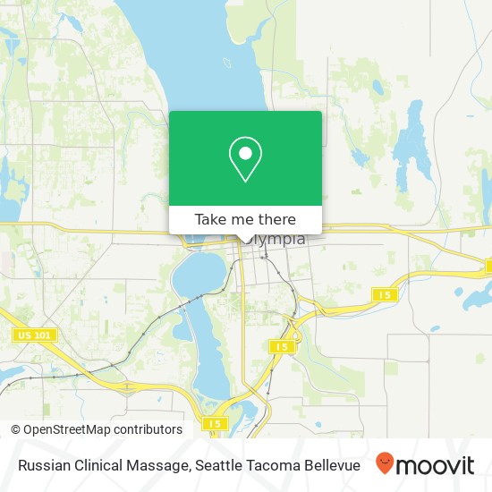 Mapa de Russian Clinical Massage