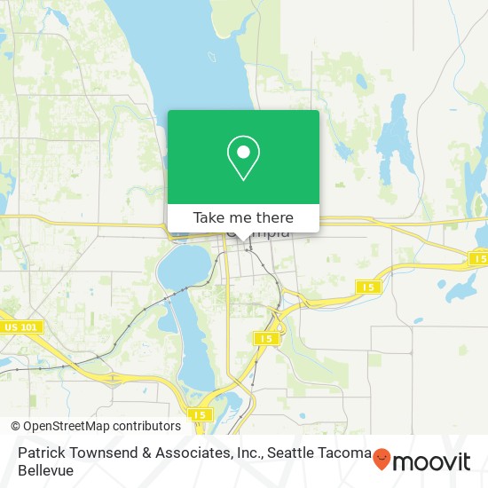 Mapa de Patrick Townsend & Associates, Inc.