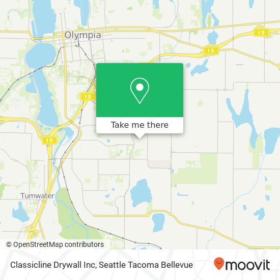 Classicline Drywall Inc map