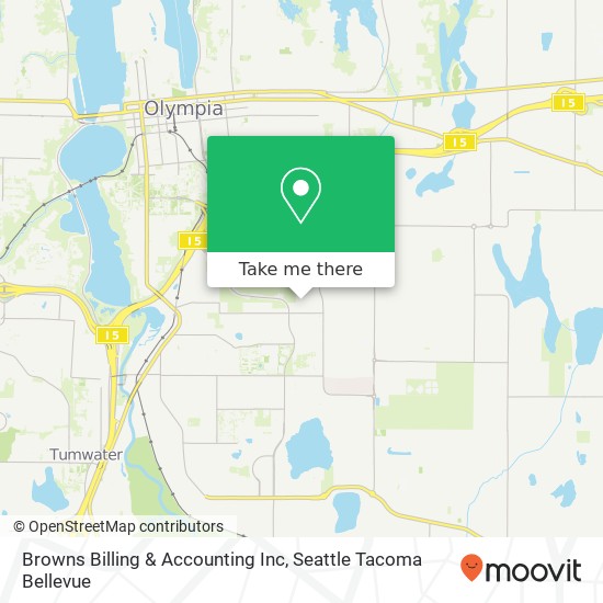 Mapa de Browns Billing & Accounting Inc