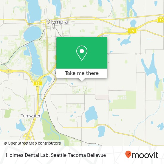 Mapa de Holmes Dental Lab