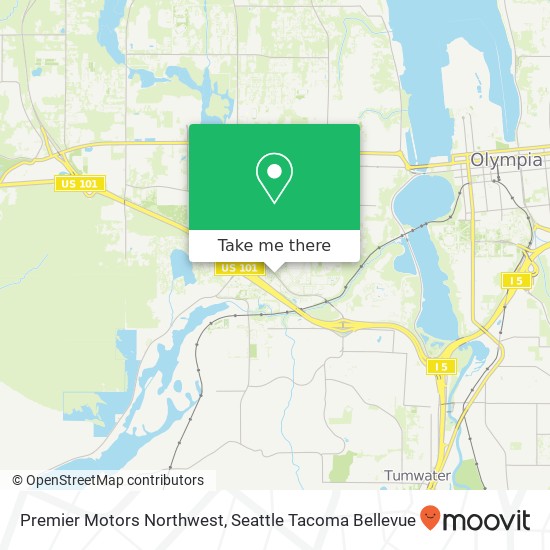 Mapa de Premier Motors Northwest