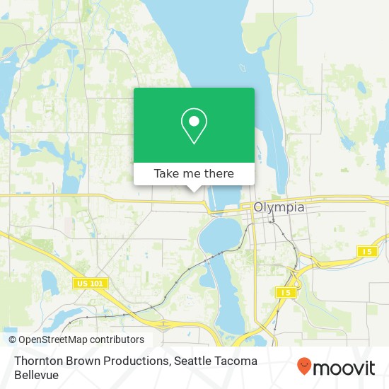Thornton Brown Productions map