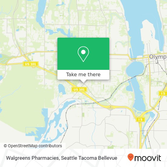 Walgreens Pharmacies map