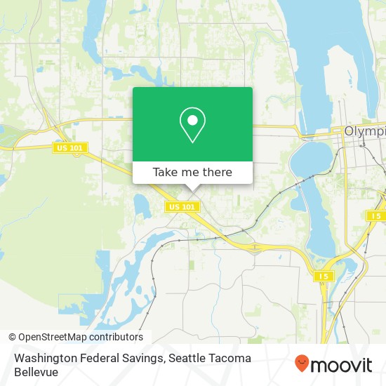 Mapa de Washington Federal Savings