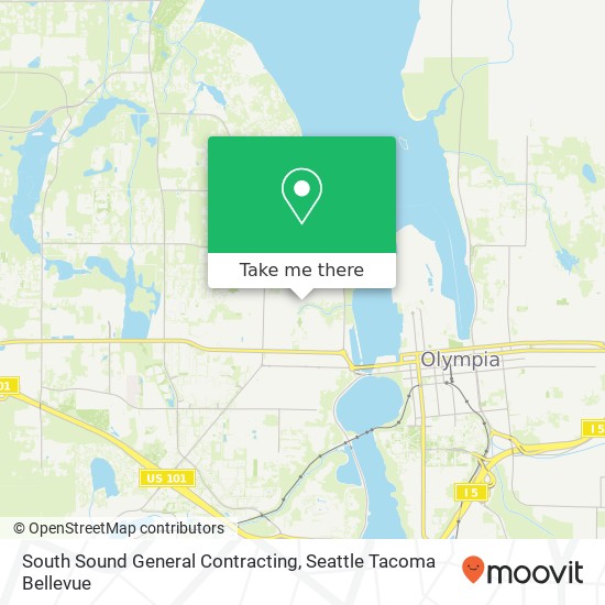 South Sound General Contracting map