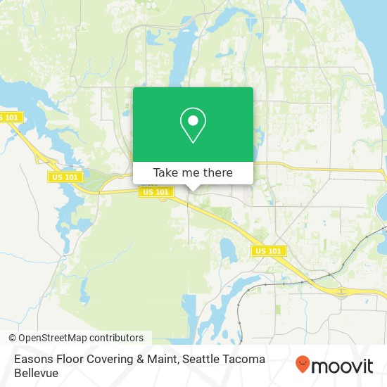 Mapa de Easons Floor Covering & Maint