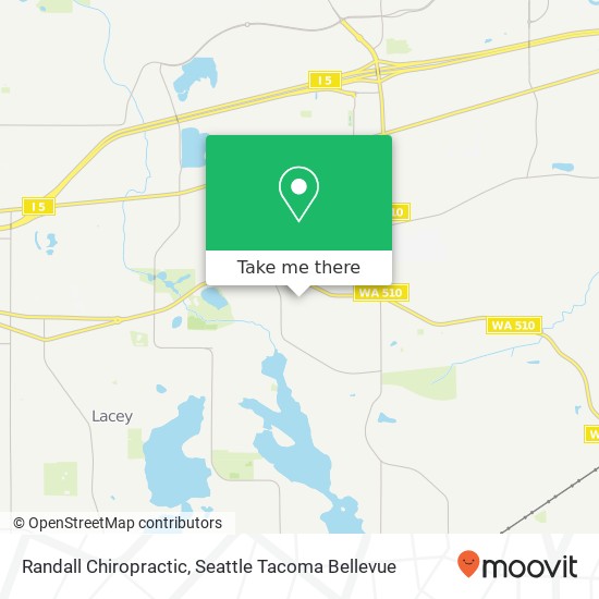 Randall Chiropractic map