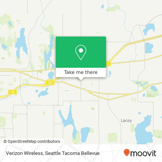 Verizon Wireless map