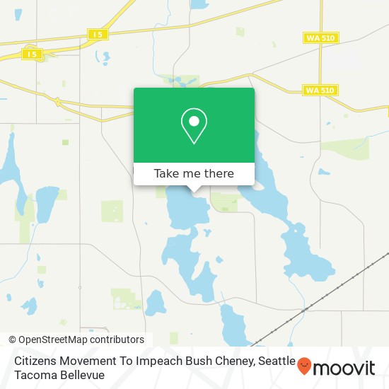 Citizens Movement To Impeach Bush Cheney map