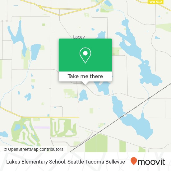 Mapa de Lakes Elementary School