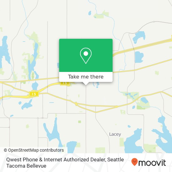 Qwest Phone & Internet Authorized Dealer map