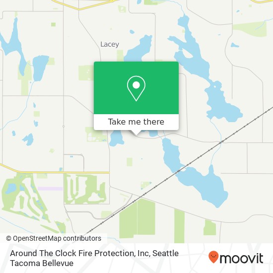 Around The Clock Fire Protection, Inc map