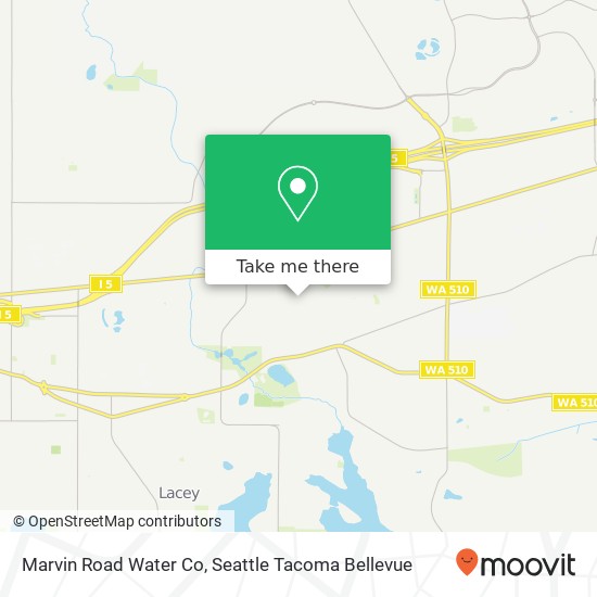 Marvin Road Water Co map