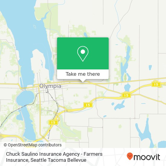 Chuck Saulino Insurance Agency - Farmers Insurance map