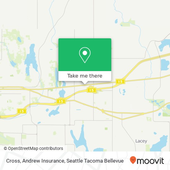 Cross, Andrew Insurance map