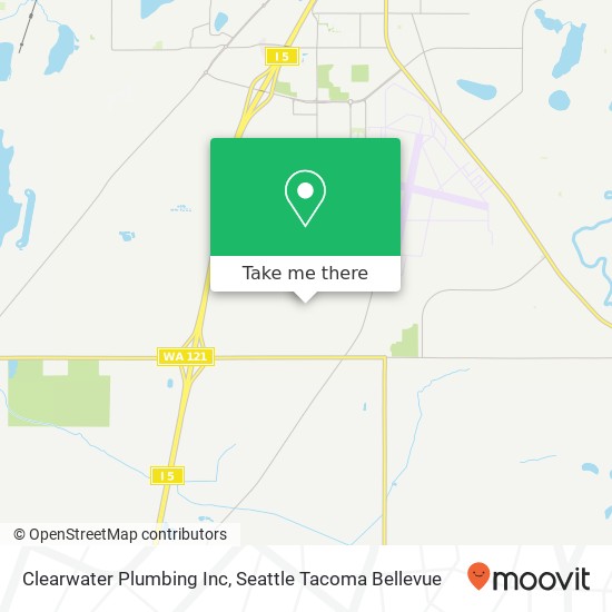 Mapa de Clearwater Plumbing Inc