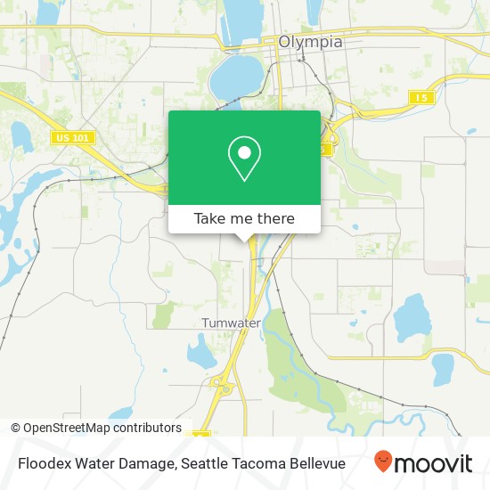 Floodex Water Damage map