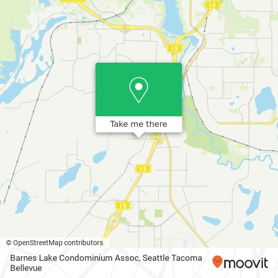 Mapa de Barnes Lake Condominium Assoc