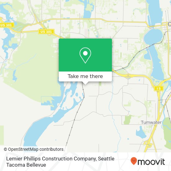 Lemier Phillips Construction Company map