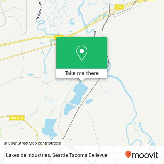Mapa de Lakeside Industries