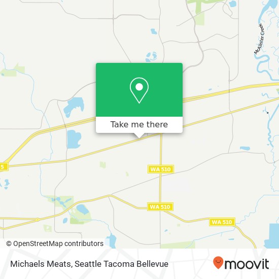 Michaels Meats map