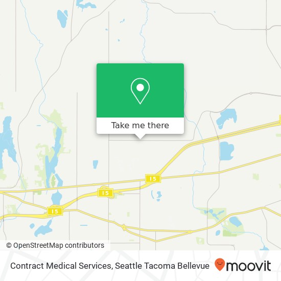 Contract Medical Services map