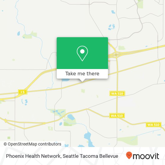 Phoenix Health Network map