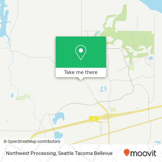 Mapa de Northwest Processing