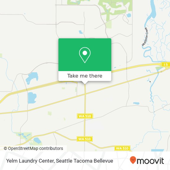 Mapa de Yelm Laundry Center