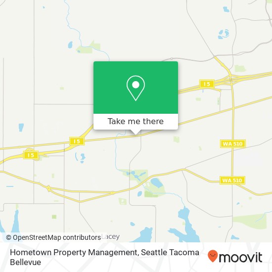 Mapa de Hometown Property Management