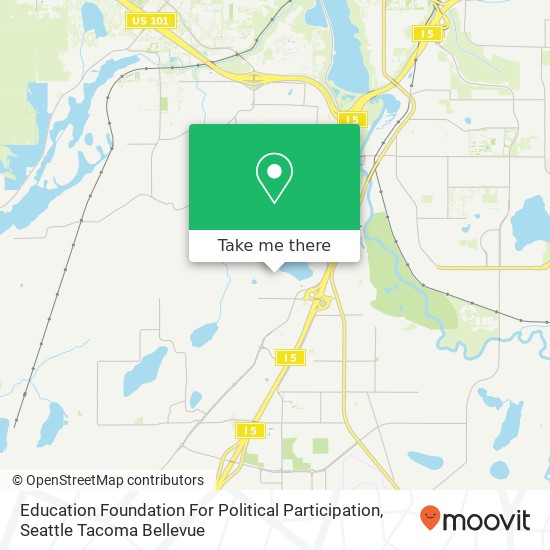 Mapa de Education Foundation For Political Participation