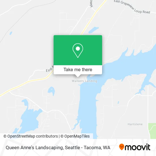 Mapa de Queen Anne's Landscaping