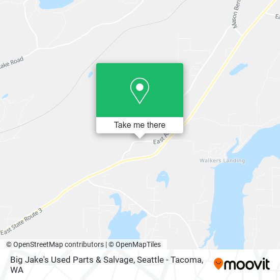 Big Jake's Used Parts & Salvage map