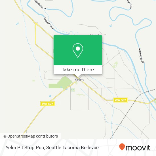 Mapa de Yelm Pit Stop Pub