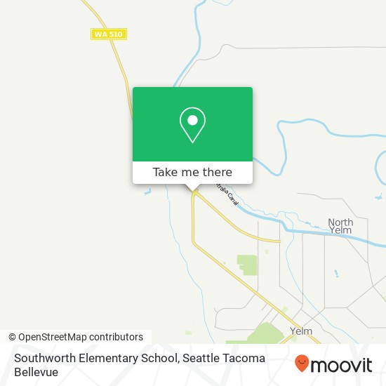 Southworth Elementary School map