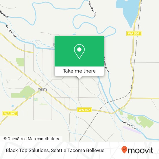 Black Top Salutions map