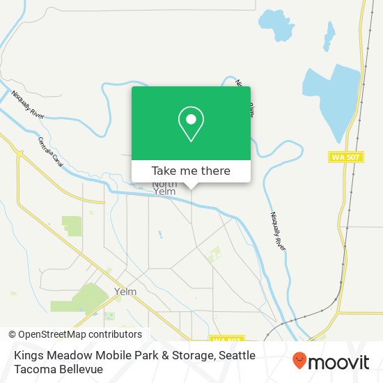 Mapa de Kings Meadow Mobile Park & Storage