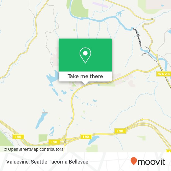 Valuevine map