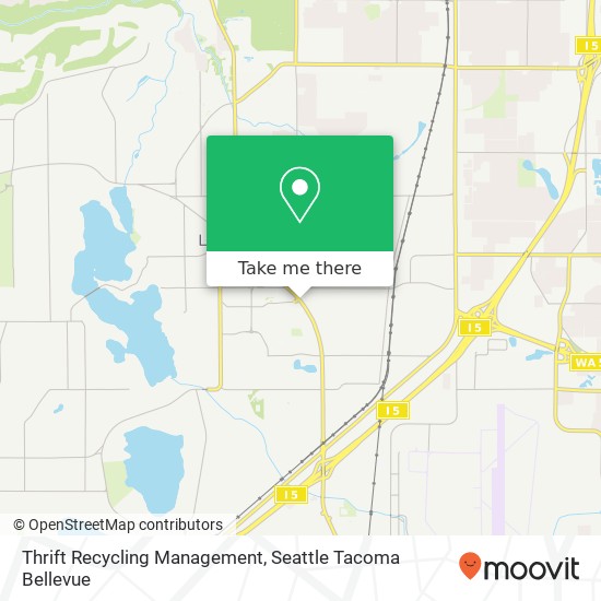 Thrift Recycling Management map