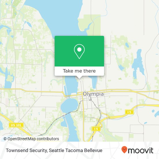 Townsend Security map