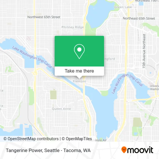 Mapa de Tangerine Power